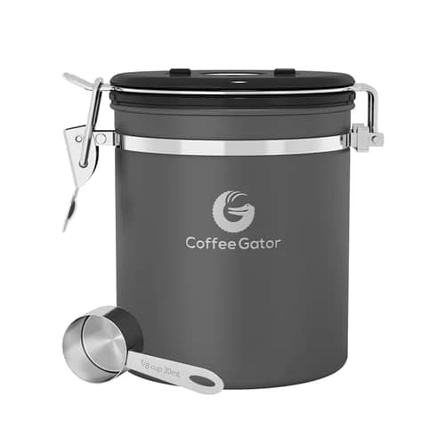 Coffee Gator Stainless Steel Canister