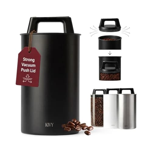 KIVY Vacuum Coffee Canister