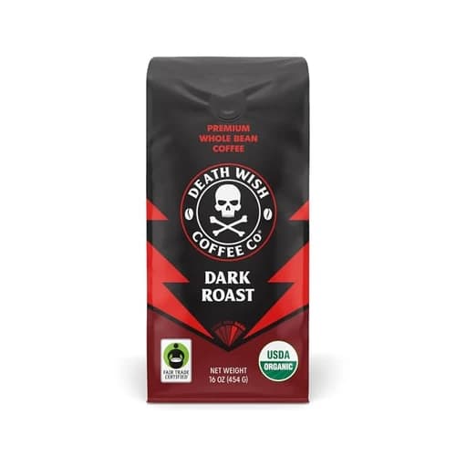 Death Wish Coffee Organic Dark Roast