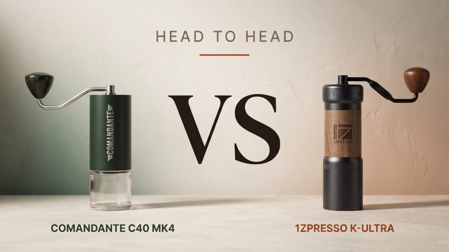 Comandante C40 vs 1Zpresso K-Ultra: Which Wins? (2026)