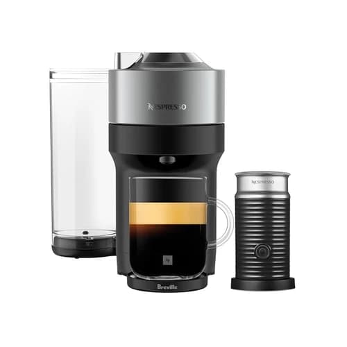 Nespresso Vertuo Pop+ Deluxe with Aeroccino (Titan)