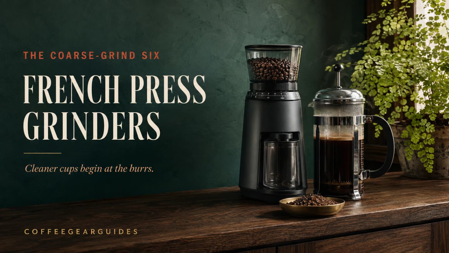 Best Coffee Grinder for French Press: 6 Top Picks (2026)